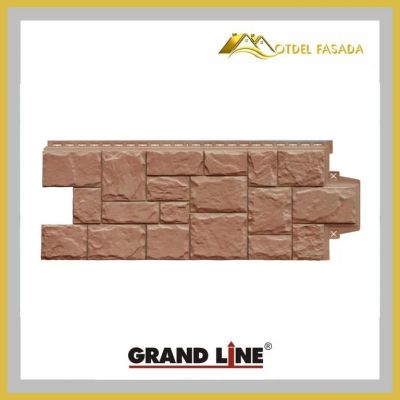 Лот: 17534743. Фото: 1. Фасадная панель Grand Line "Крупный... Фасадные материалы, сайдинг