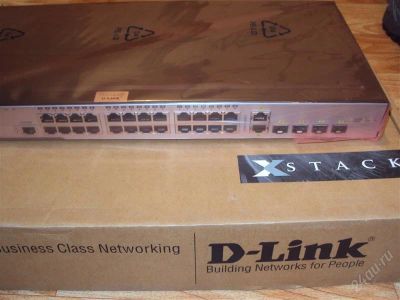 Лот: 2456983. Фото: 1. коммутатор D-Link DES-3200-28... Маршрутизаторы (роутеры)