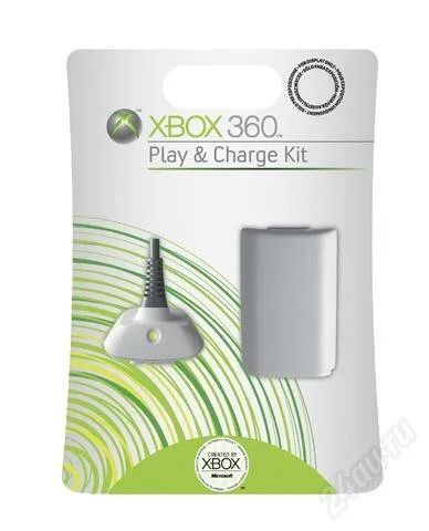 Лот: 1032720. Фото: 1. Аккумулятор и USB-шнур "Play&Charge... Аксессуары для игровых приставок, консолей, геймпады