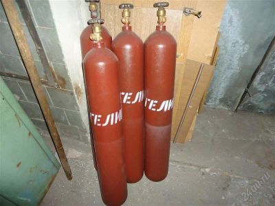 Лот: 2618583. Фото: 1. Баллон гелий. 10л. Баллоны, газ в баллонах