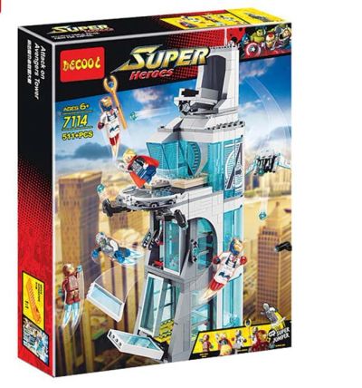 Лот: 15043227. Фото: 1. Аналог LEGO Marvel 76038 конструктор... Конструкторы