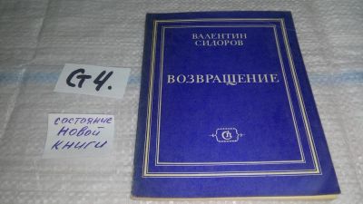 Лот: 11606787. Фото: 1. Возвращение, Валентин Сидоров... Художественная