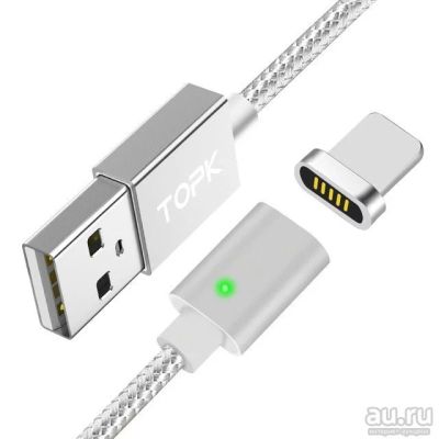 Лот: 13613471. Фото: 1. TOPK F-Line1 Micro USB 2.0 2A... Дата-кабели, переходники