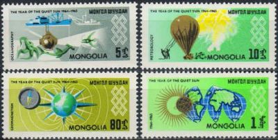 Лот: 17316104. Фото: 1. 1965. Монголия. Международный... Марки