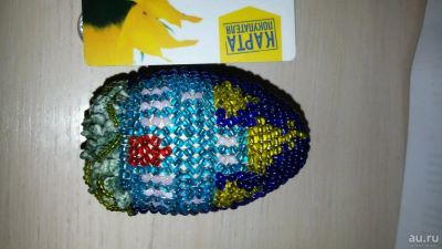 Лот: 12730180. Фото: 1. Ручное плетение биссером на деревянной... Другое (ручная работа)