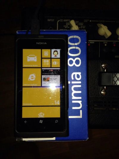 Лот: 3839006. Фото: 1. Nokia Lumia 800. Смартфоны