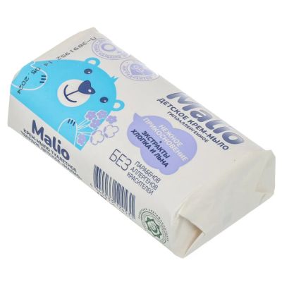 Лот: 24277390. Фото: 1. Крем-мыло детское Malio, Нежное... Детская гигиена