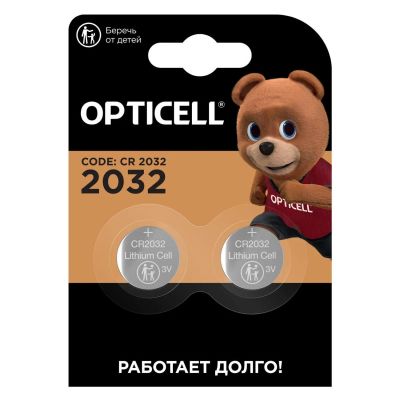 Лот: 25260435. Фото: 1. Батарейки Opticell Specialty CR2032... Батарейки, аккумуляторы, элементы питания