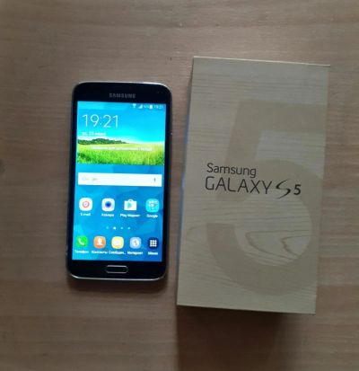 Лот: 9873951. Фото: 1. Samsung Galaxy S5 SM-G900F 16Gb. Смартфоны