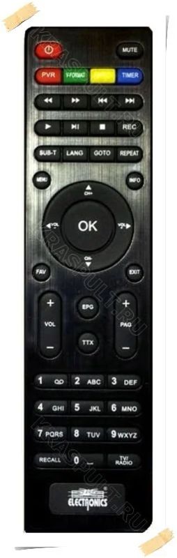 Лот: 15906908. Фото: 1. Пульт ELECTRONICS VV8903HD. Пульты ДУ