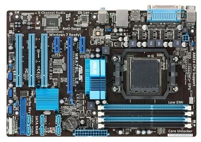 Лот: 3861670. Фото: 1. Новая материнская плата ASUS M5A78L... Материнские платы