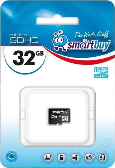 Лот: 2455279. Фото: 1. MicroSD / SDHC 32 GB Карта памяти... Карты памяти