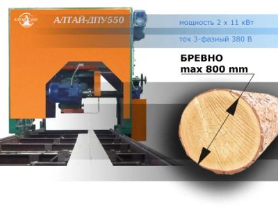 Лот: 4259054. Фото: 1. Пилорама "Алтай ДПУ 500". Промышленное