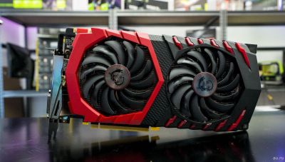 Лот: 13049496. Фото: 1. Видеокарта MSI GeForce GTX 1070... Видеокарты