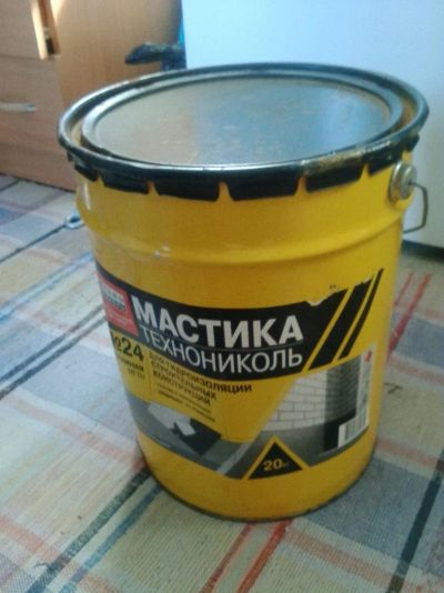 Лот: 9539633. Фото: 1. Мастика битумная МГТН №24 (20кг... Кровельные материалы