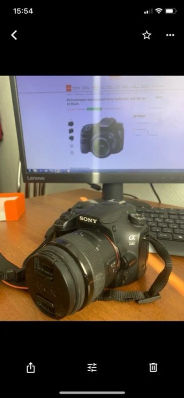Лот: 13987355. Фото: 1. Sony A58. Объективы