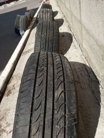 Лот: 15920647. Фото: 1. Лето GoodYear Gt-EcoStage R15... Шины