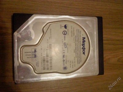 Лот: 1387550. Фото: 1. Жестокий диск Maxtor IDE 40gb. Жёсткие диски (HDD)
