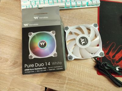 Лот: 18598327. Фото: 1. Кулер Thermaltake Pure Duo 14... Системы охлаждения