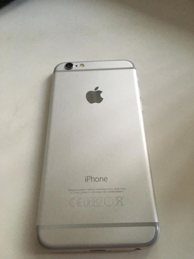 Лот: 5261766. Фото: 1. Apple iPhone 6 16GB Silver, на... Смартфоны