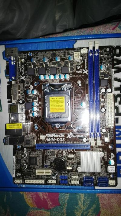 Лот: 5374870. Фото: 1. Материнская плата Asrock LGA1155... Материнские платы
