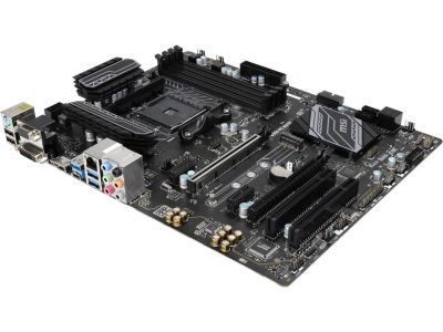 Лот: 11700498. Фото: 1. Материнская плата MB MSI B350... Материнские платы