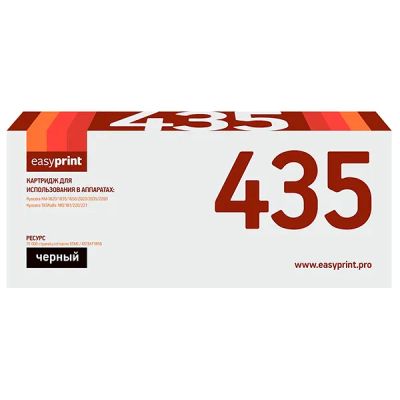 Лот: 24866170. Фото: 1. Картридж EasyPrint LK-435 U/TK-435... Картриджи, расходные материалы