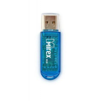Лот: 9857550. Фото: 1. Флешка USB 2.0 4Gb Mirex Elf Blue... USB-флеш карты