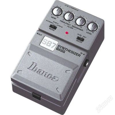 Лот: 1504469. Фото: 1. Педаль эффектов IBANEZ SB7 SYNTHESIZER... Гитарные эффекты и комбоусилители