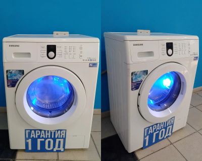 Лот: 20832347. Фото: 1. Стиральная машина Samsung WF8590NMW9... Стиральные машины