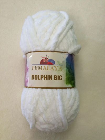Лот: 13030313. Фото: 1. Пряжа Himalaya Dolphin Big ,100... Ткани, нитки, пряжа