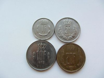 Лот: 7127212. Фото: 1. Люксембург набор их 4 монет 1965... Наборы монет