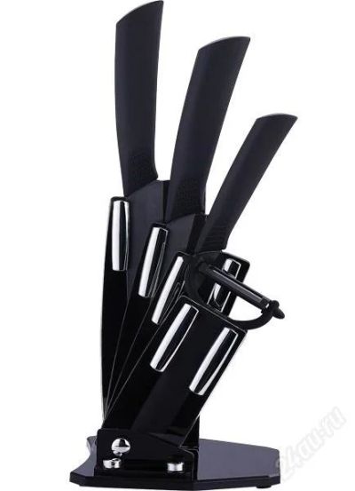 Лот: 1471782. Фото: 1. набор керамических ножей ножей... Столовые приборы, ножи