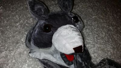 Лот: 8596185. Фото: 1. Новогодний костюм серый волк. Костюмы, пиджаки, комбинезоны