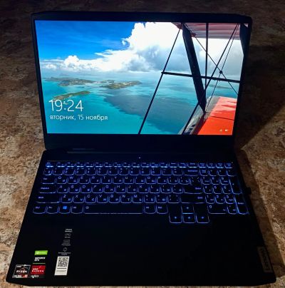 Лот: 19869794. Фото: 1. Игровой ноутбук GTX 1650/Ryzen... Ноутбуки