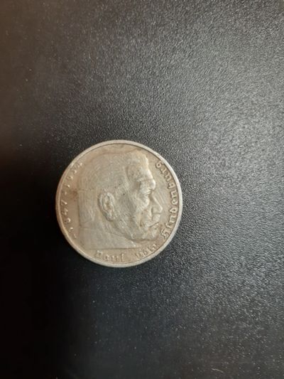 Лот: 19964105. Фото: 1. Германия Третий Рейх 5 марок 1935... Германия и Австрия