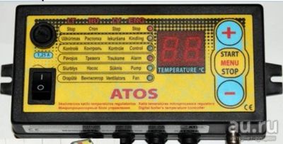 Лот: 16190774. Фото: 1. Контроллер ATOS для котлов длительного... Отопительные котлы, печи