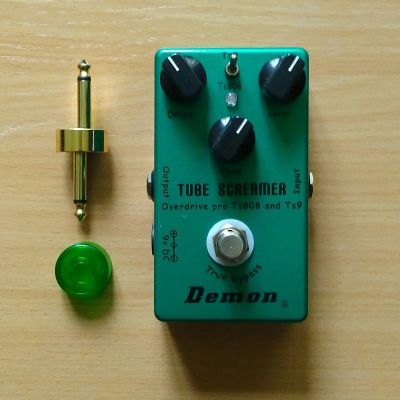 Лот: 15314059. Фото: 1. Demon Tube Screamer + Ништяки. Гитарные эффекты и комбоусилители