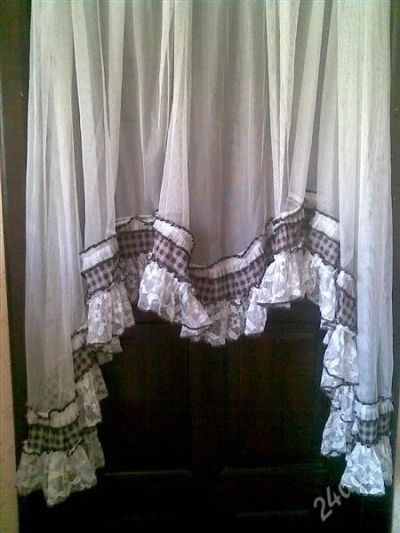 Лот: 2782773. Фото: 1. штора - арка на кухню. Шторы, тюль