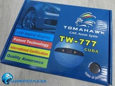 Лот: 16803123. Фото: 1. Парктроник задний 4 датчика Tomahawk... Видеорегистраторы,  радар-детекторы, системы парковки