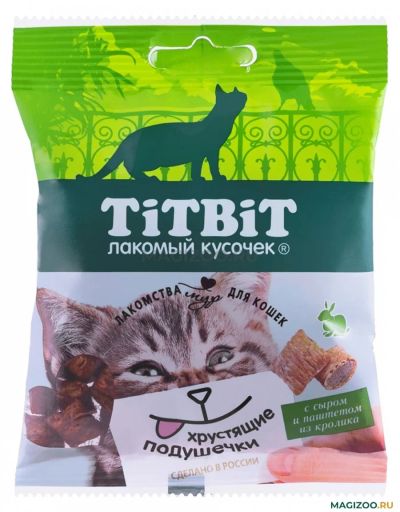Лот: 18457368. Фото: 1. Titbit (Титбит) Хрустящие подушечки... Корма