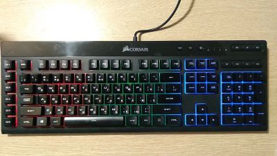 Лот: 18940898. Фото: 1. Клавиатура Corsair k55 (мембранная... Клавиатуры и мыши