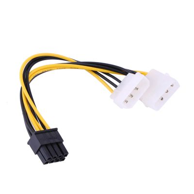 Лот: 11392370. Фото: 1. Кабель переходник 2х molex 4pin... Шлейфы, кабели, переходники