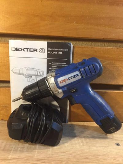 Лот: 18412938. Фото: 1. Шуруповерт dexter ML-CD62-120S... Электроинструмент