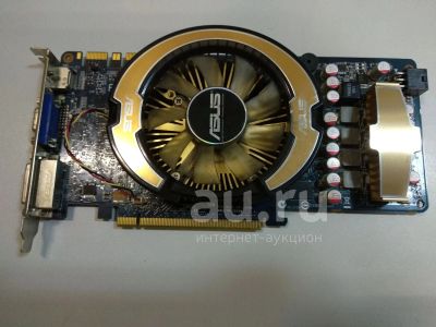 Лот: 19285129. Фото: 1. Видеокарта Asus GeForce GTS 250... Видеокарты