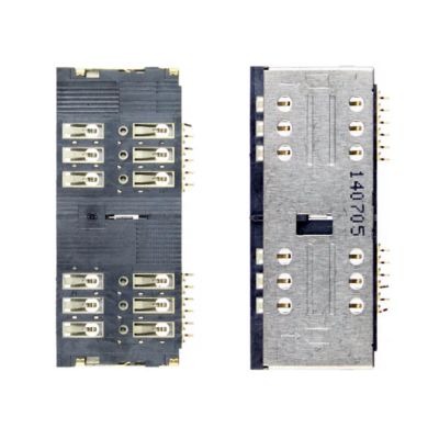 Лот: 13409254. Фото: 1. Коннектор SIM Lenovo A316i/P780. Другое (запчасти, оборудование)