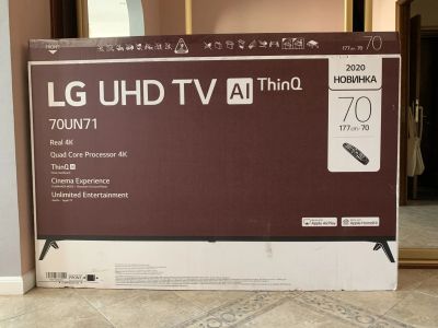 Лот: 20631011. Фото: 1. LG-70UN71006PLA / 4K UHD.70"(178... Телевизоры