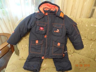 Лот: 6107574. Фото: 1. зимний костюм KIKO р. 134. Верхняя одежда