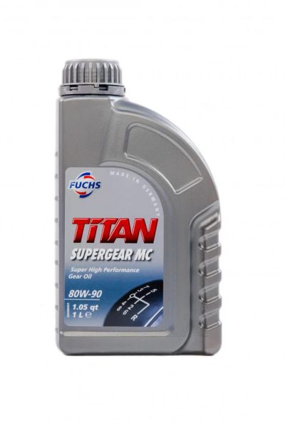 Лот: 14493286. Фото: 1. FUCHS TITAN SUPERGEAR 80W-90 1l. Масла, жидкости