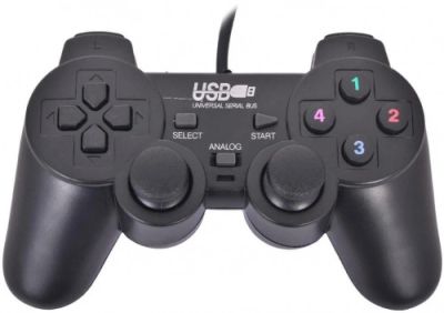 Лот: 16171061. Фото: 1. Геймпад U-208 USB проводной джойстик... Аксессуары для игровых приставок, консолей, геймпады